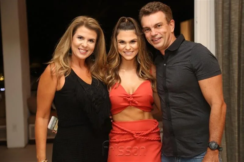 Alexandra, Mariana e Fred Pinto