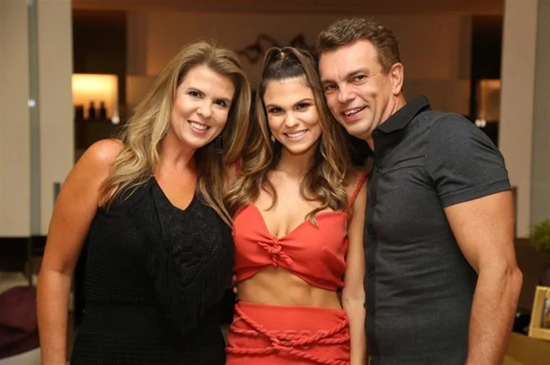 Alexandra, Mariana e Fred Pinto
