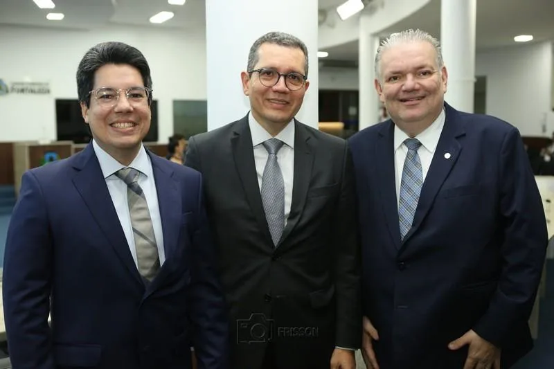 Andrei Aguiar, Gladson Mota e Pedro Jorge Medeiros