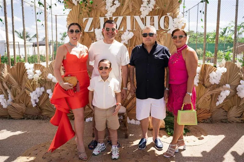 Suelen Magalhães, Zezinho Filho, José Benício Gonçalves, Zezinho Louzada e Norma Gonçalves