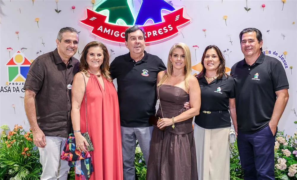 André, Islane Verçosa, João Mendonça, Leticia Studart, Patricia Chalaça e Marcelo Sousa Leão