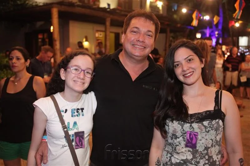 Bianca, Antonio e Michelle Gutierres