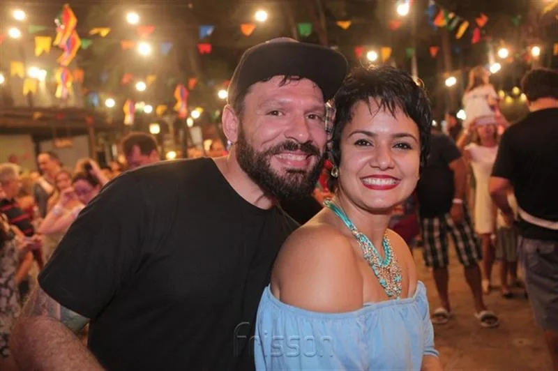 Daniel Câmara e Adrielle Melo