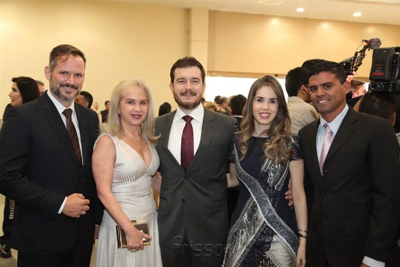 Davi Figueiredo, Leticia Landim, Pedro Bezerra, Manuella Landim e Flavio Feitosa