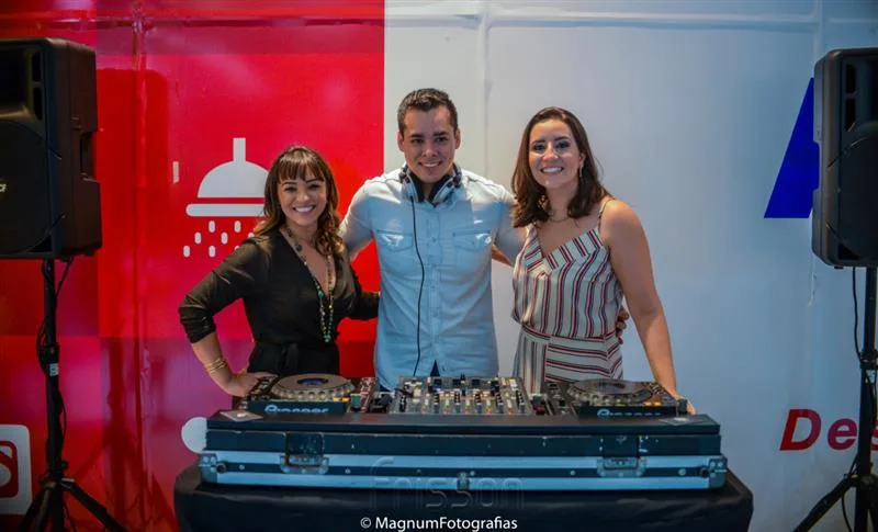 Tati Viana, Dj Pablo Botto e Thaty Mascarenhas