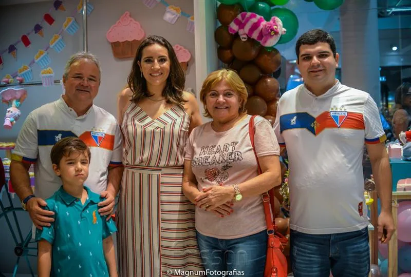 Alencar Costa, Gustavo e Thaty Mascarenhas, Selma Cavalcante e Icaro Alencar