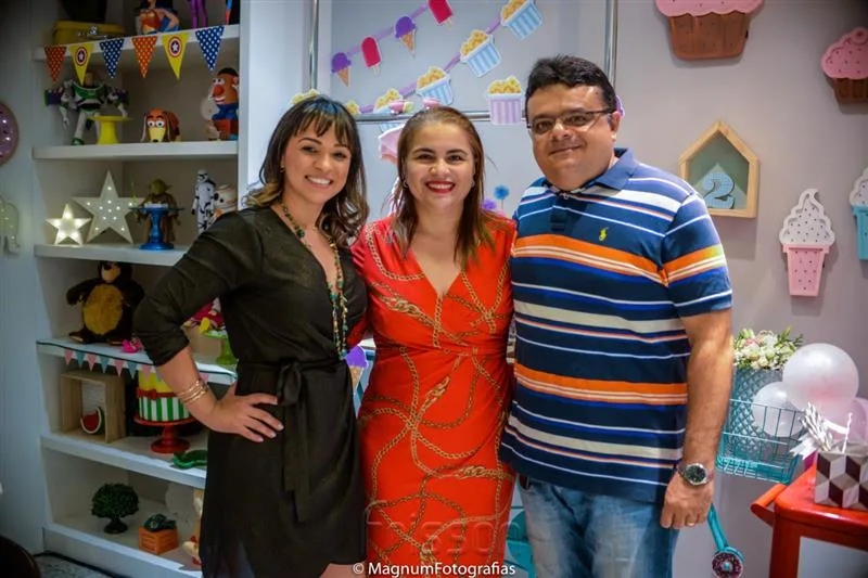Tati Viana, Aurineide Castelo Branco e Reginaldo