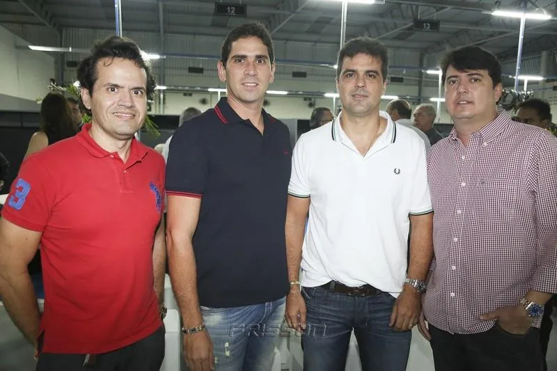 Carlos Gomes, Reimilson Cruz, Germano Pessoa e Junior Nogueira