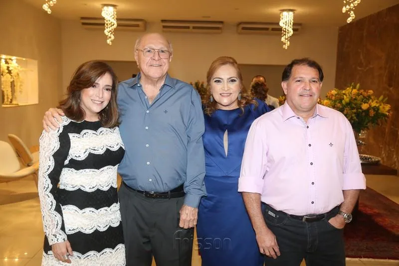 Adriana, Luiz, Andréa e Luiz Marques