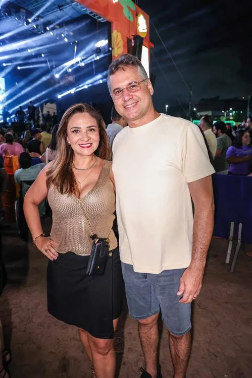 Cinara Franco e Amandio Abreu