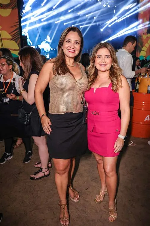 Cinara Franco e Maria de Almeida