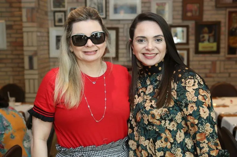 Ana Lúcia Pierre e Claudinha Pinheiro