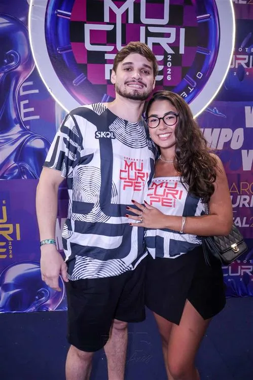Caio Rocha e Julia Aguiar
