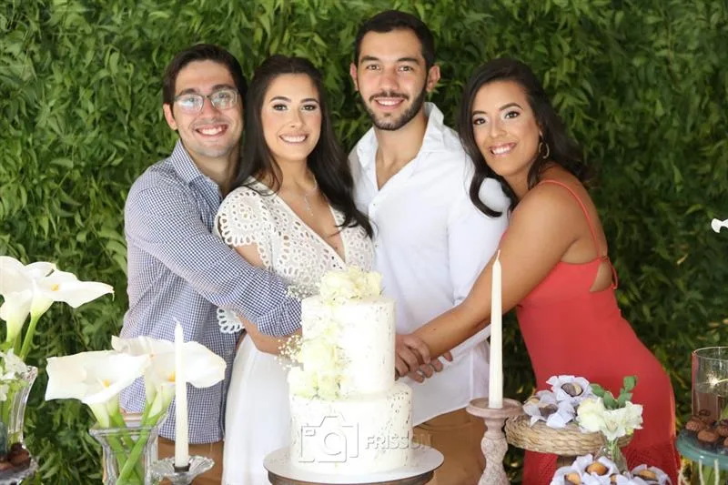 Caio, Lara Oliveira, Demetrio Dibe e Victoria Morais