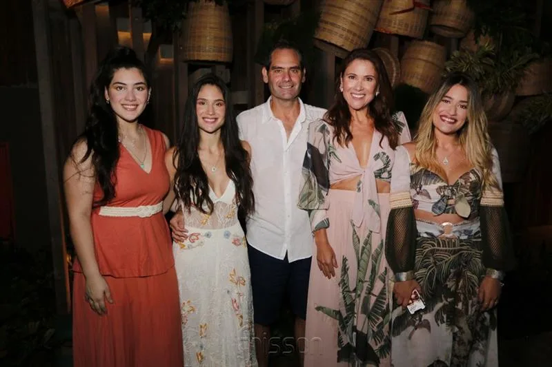 Tarso Melo, Ana Cristina, Luana, Amanda e Bianca