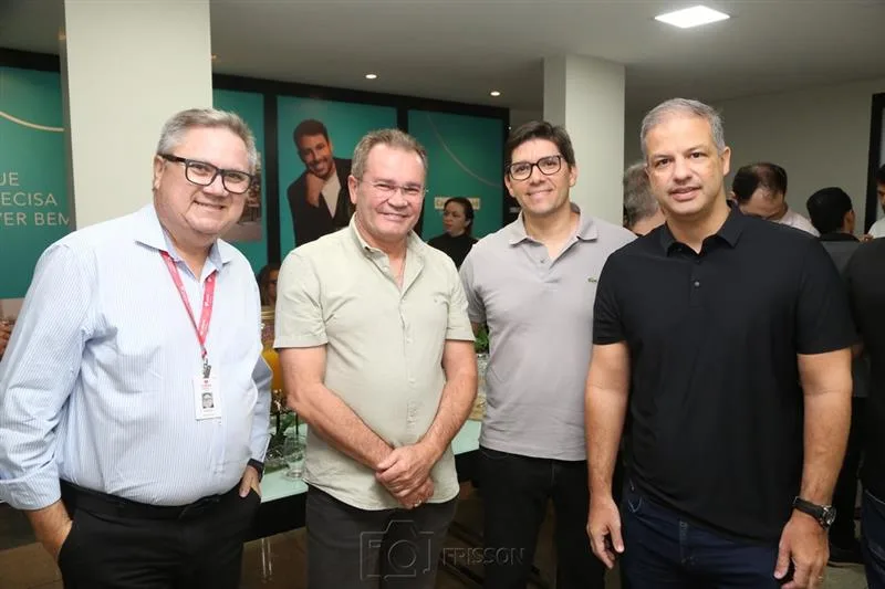 Helder The, Sergio Macedo, Mauro Clarck e Aderaldo Soares