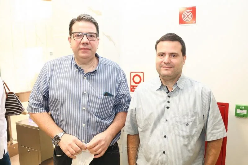 Carlos Newton e Régis Bezerra