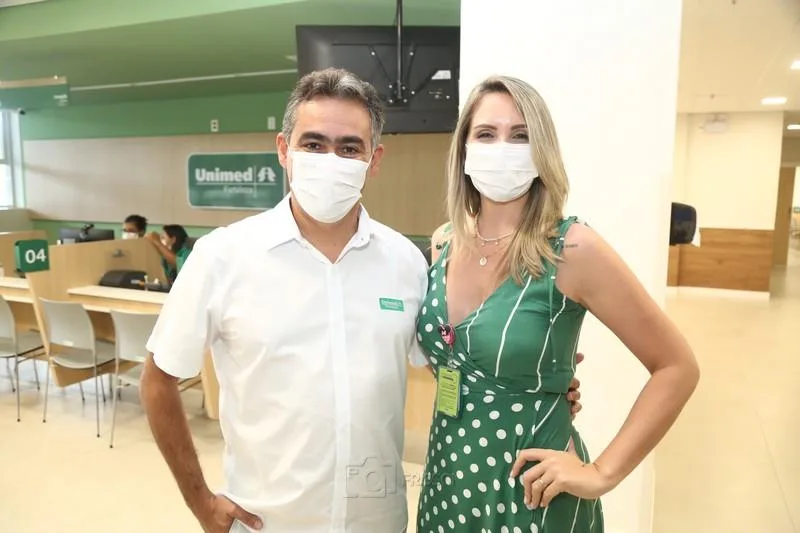 Marcos Aragão e Fernanda Colares