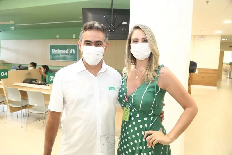 Marcos Aragão e Fernanda Colares