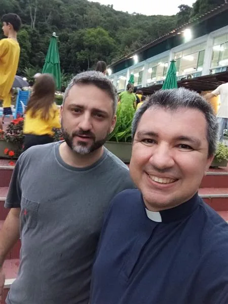 Tobias Cortez e Padre Vanderlúcio