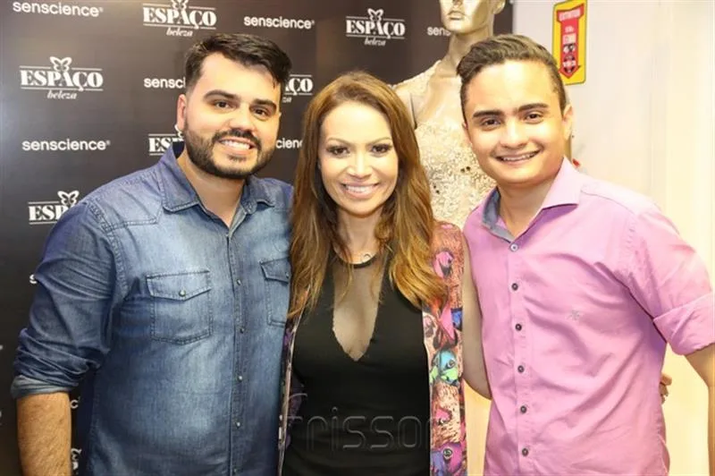 Armando Araújo, Solange Almeida e Felipe Araújo