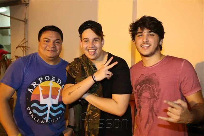 Daniel Marques, Rafael Almeida e Heitor Machado