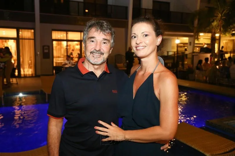 Alejandro Garigiola e Tatiane Vasconcelos