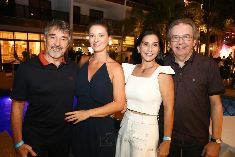 Alejandro Garigiola, Tatiane Vasconcelos, Arlete e Aloísio Carvalho