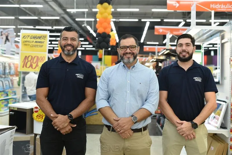Daniel Braga, Ramon Dias e Gabriel Carleto