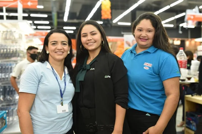 Francisca Larissa, Criste Ramos e Wildina Cardoso