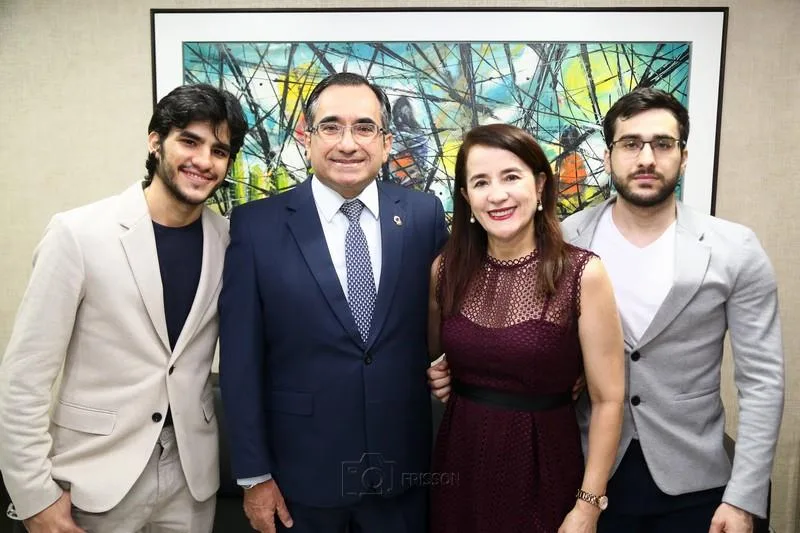 Caio, Jardson, Fátima e Lucas Cruz