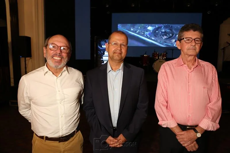 André Montenegro, Márcio Barbosa e Agostinho Alcântara
