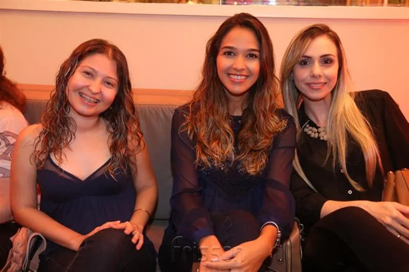Bruna Abreu, Marcela Torquato e Amanda Oliveira
