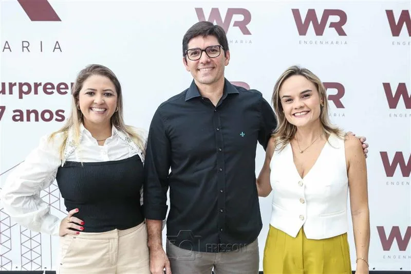Cinara Ribeiro, Mauro Clarck e Marcela Carvalho