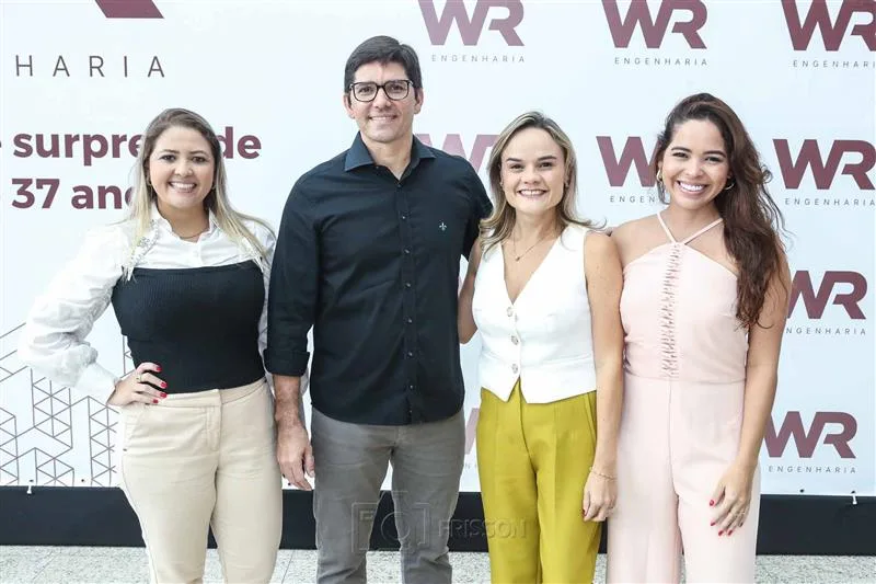 Cinara Ribeiro, Mauro Clarck, Marcela Carvalho e Samara Albuquerque