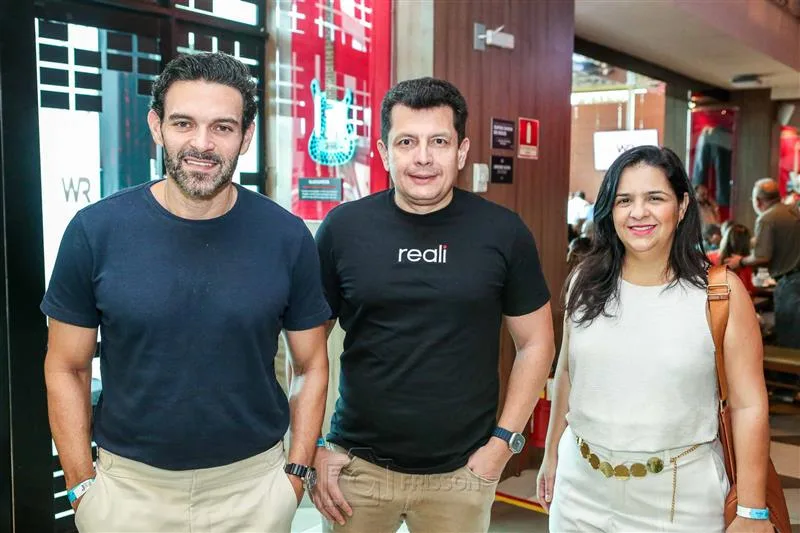 Clóvis Holanda, Ladislau Nogueira e Juliana Menezes