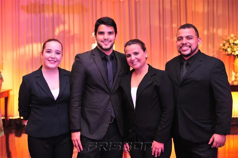 Alexia Rocha, Matheus Moura, Alana Almeida e João Vitor