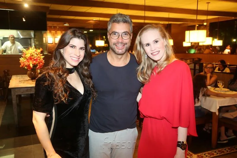 Themis Briand, Fernando Torquatto e Lia Lousada