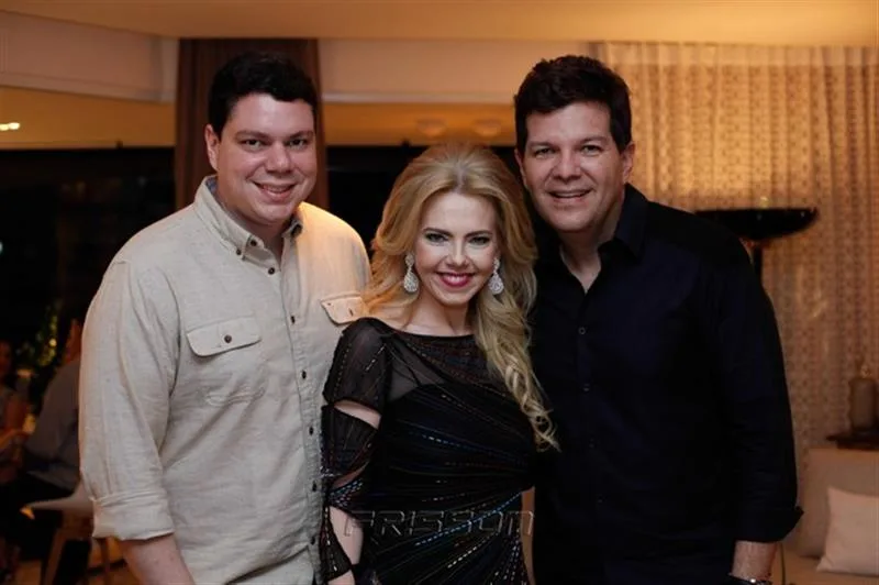 Ademar Filho, Branca Mourão e Gustavo Serpa