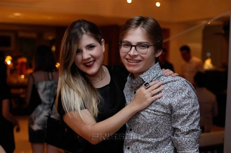 Bárbara Andrade e Thiago Mourão