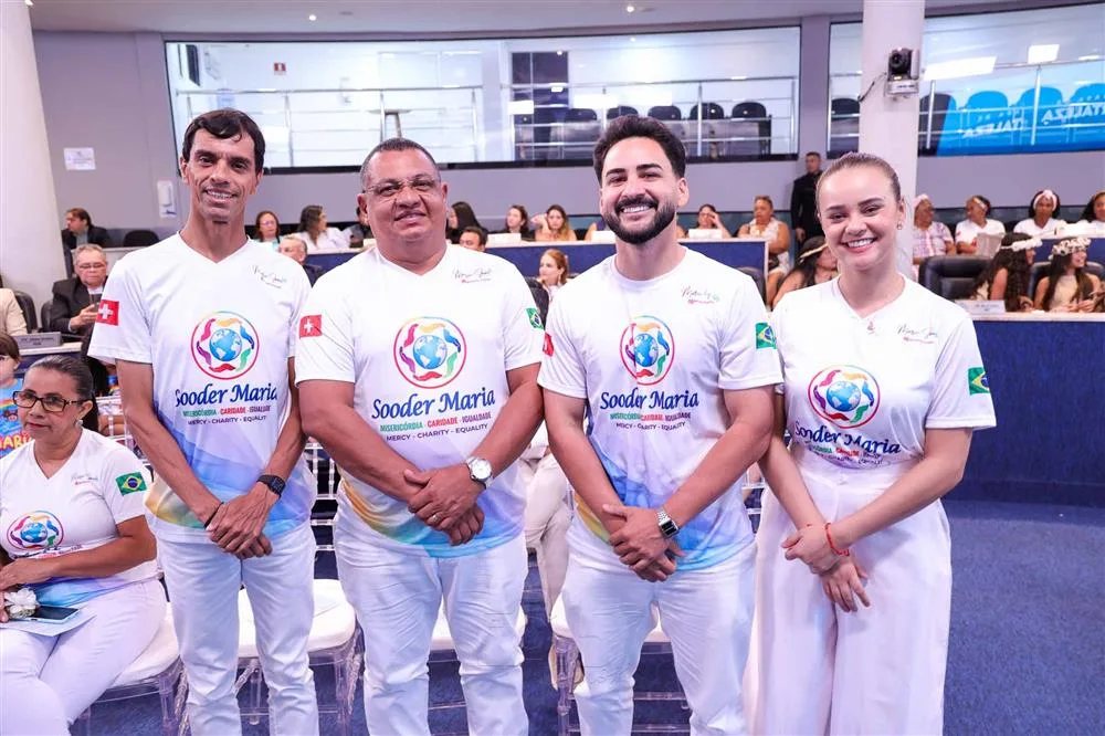 Carlos Eduardo de Lima, Vanderley Menezes, Jarmison Martins e Andrea Silva