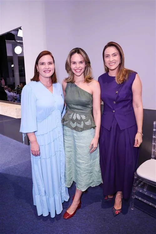 Cristiane Leitão, Gabriella Aguiar e Erika Amorim