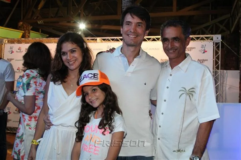 Andrea, Nicole, Jurandir Picanço e João Gentil