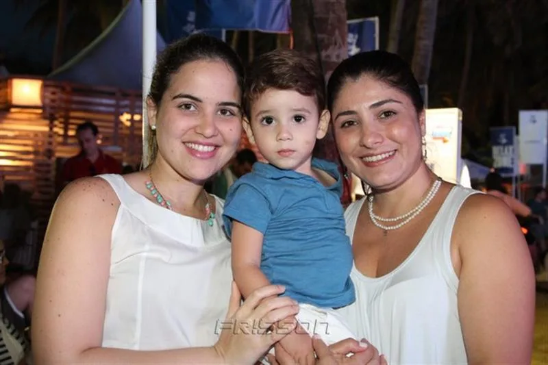 Bárbara Teles, Rafael e Luciana Bucci