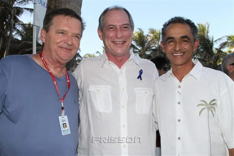 Bernard Twardy, Ciro Gomes e João Gentil