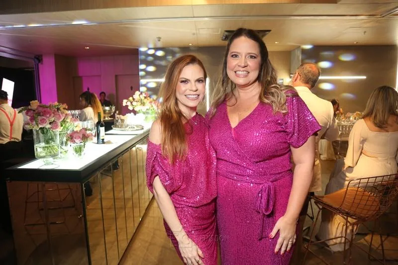 Adriana Praxedes e Luciana Colares