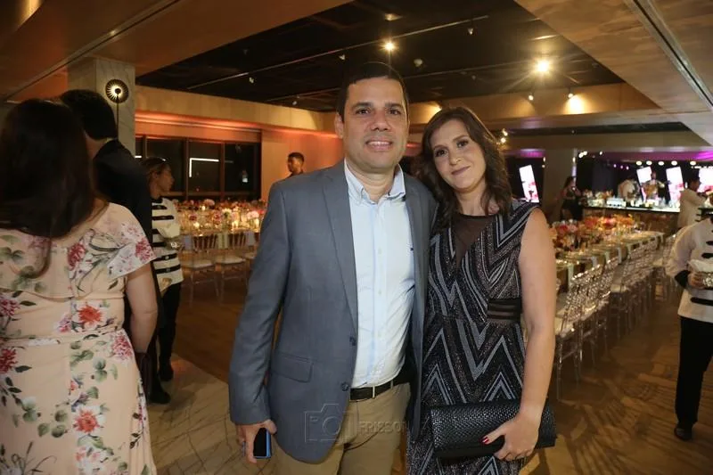 Agamenon Gomes e Flavia Tambone