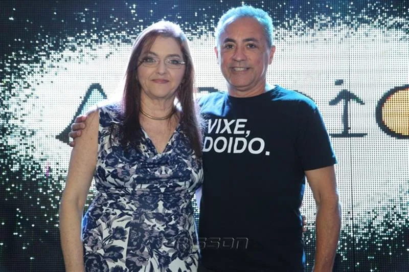 Carmen Lucia Dummar e Chico Gualbernei Andrade