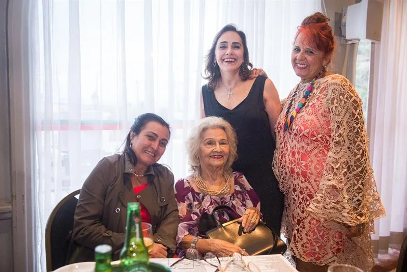 Bia Jordão, Leuda Moreira, Denise Sanford e Fátima Duarte