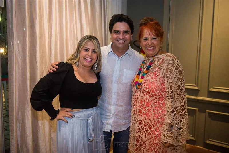 Camila e Fátima Duarte com Iratuã Freitas
